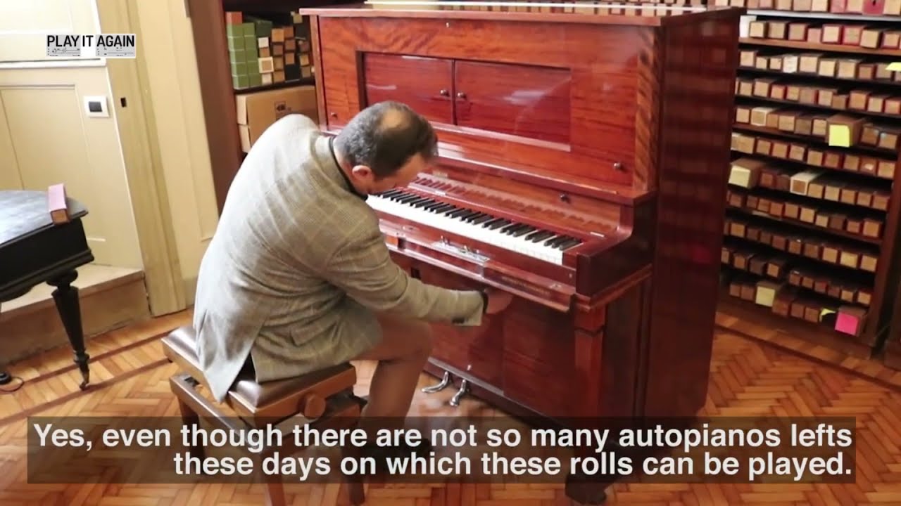 Rullo per autopiano Aurora 14244 