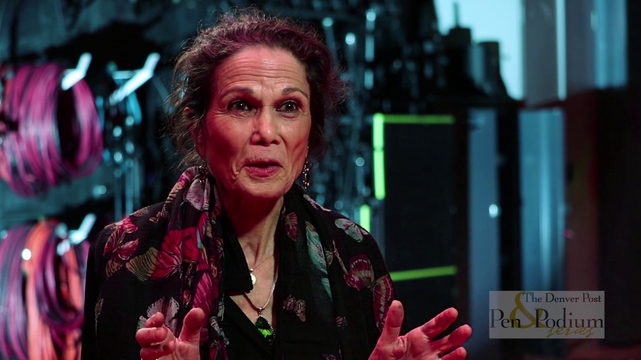 Julia Alvarez - Backstage at Pen & Podium