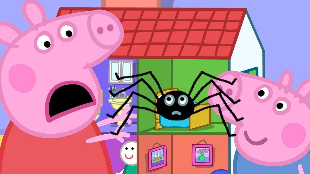 Peppa Pig Świnka Peppa po Polsku | Mr.Pająk | Bajki Po Polsku