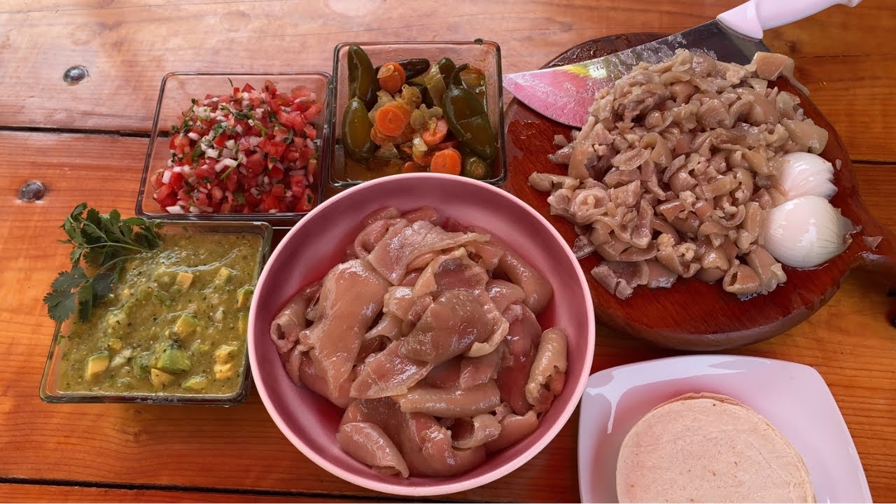 Tacos de Cueritos de Puerco, Fácil de Preparar.