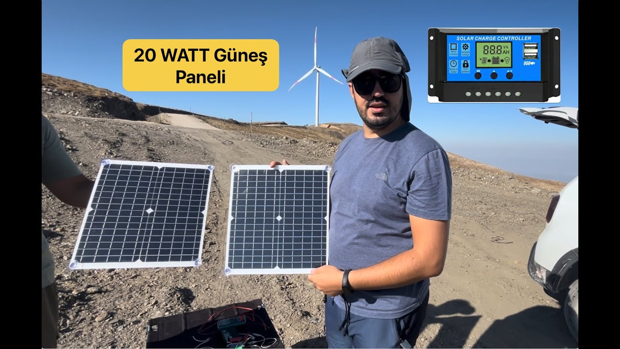 Güneş Paneli Gerçekten 40 watt değer üretecek mi ?