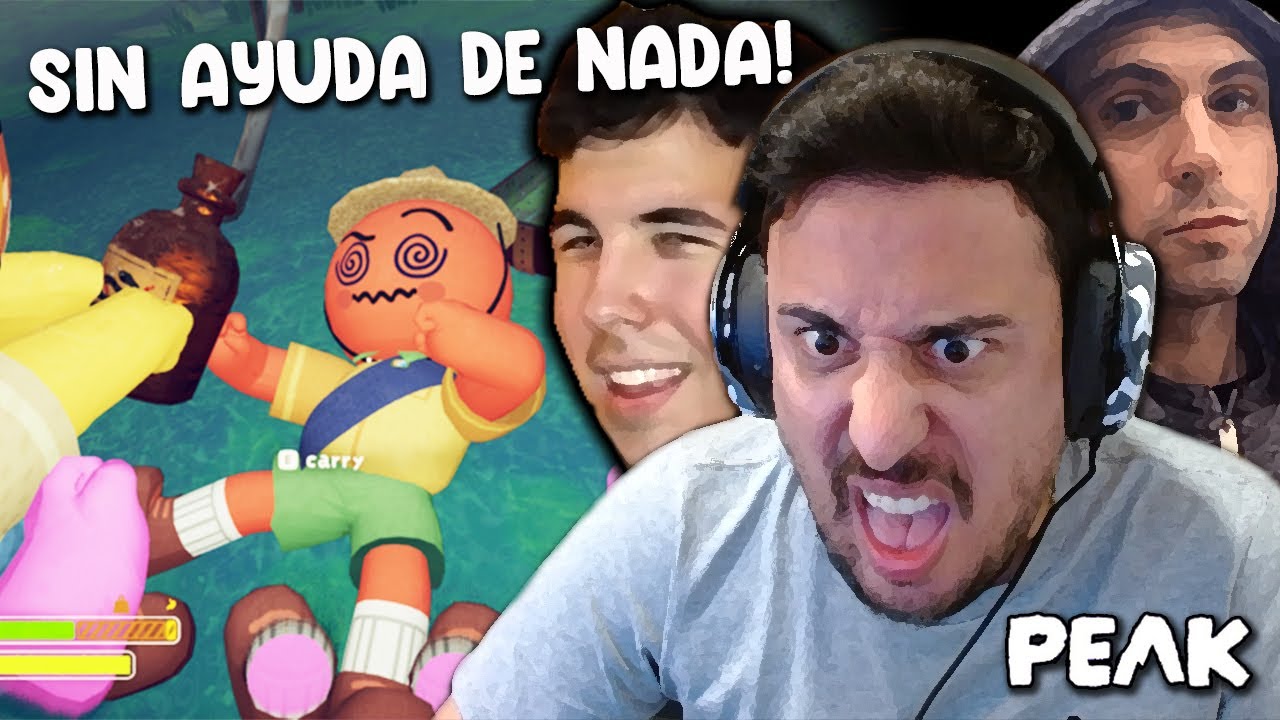 RETO SIN CUERDAS NI GANCHOS | PEAK c/ Vegetta y Willyrex