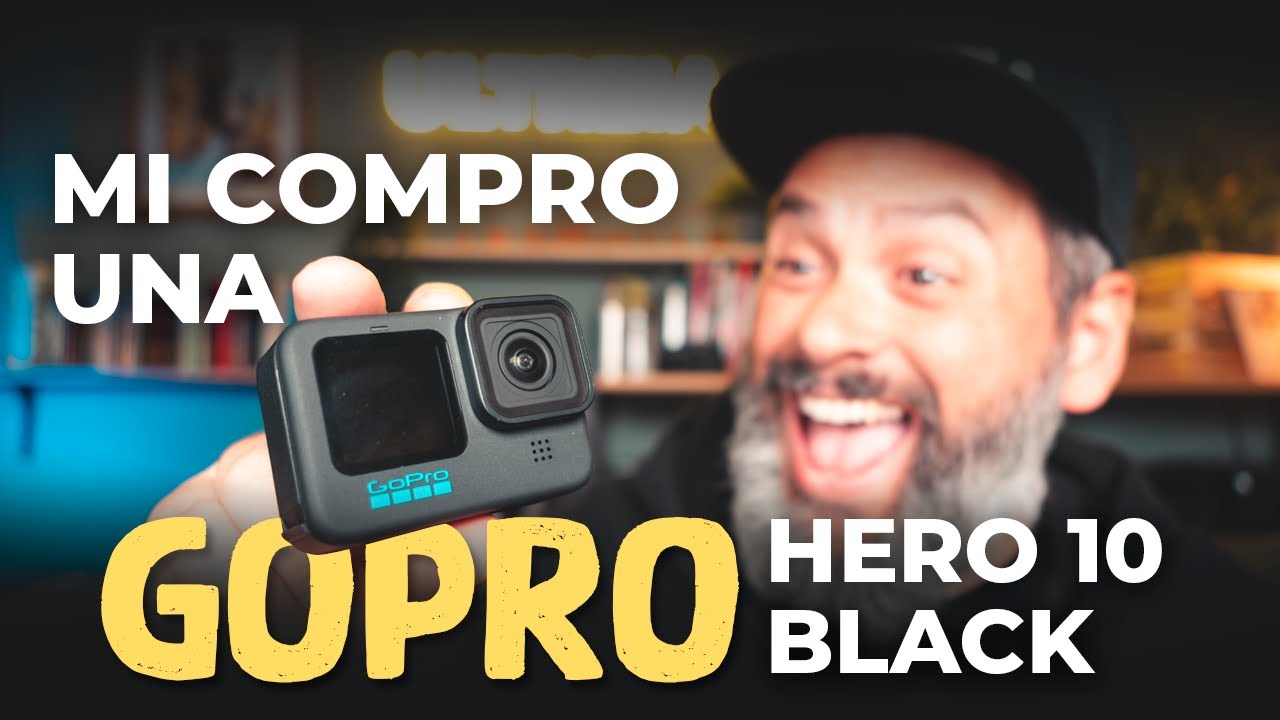 GoPro Hero 10 Black in cammino