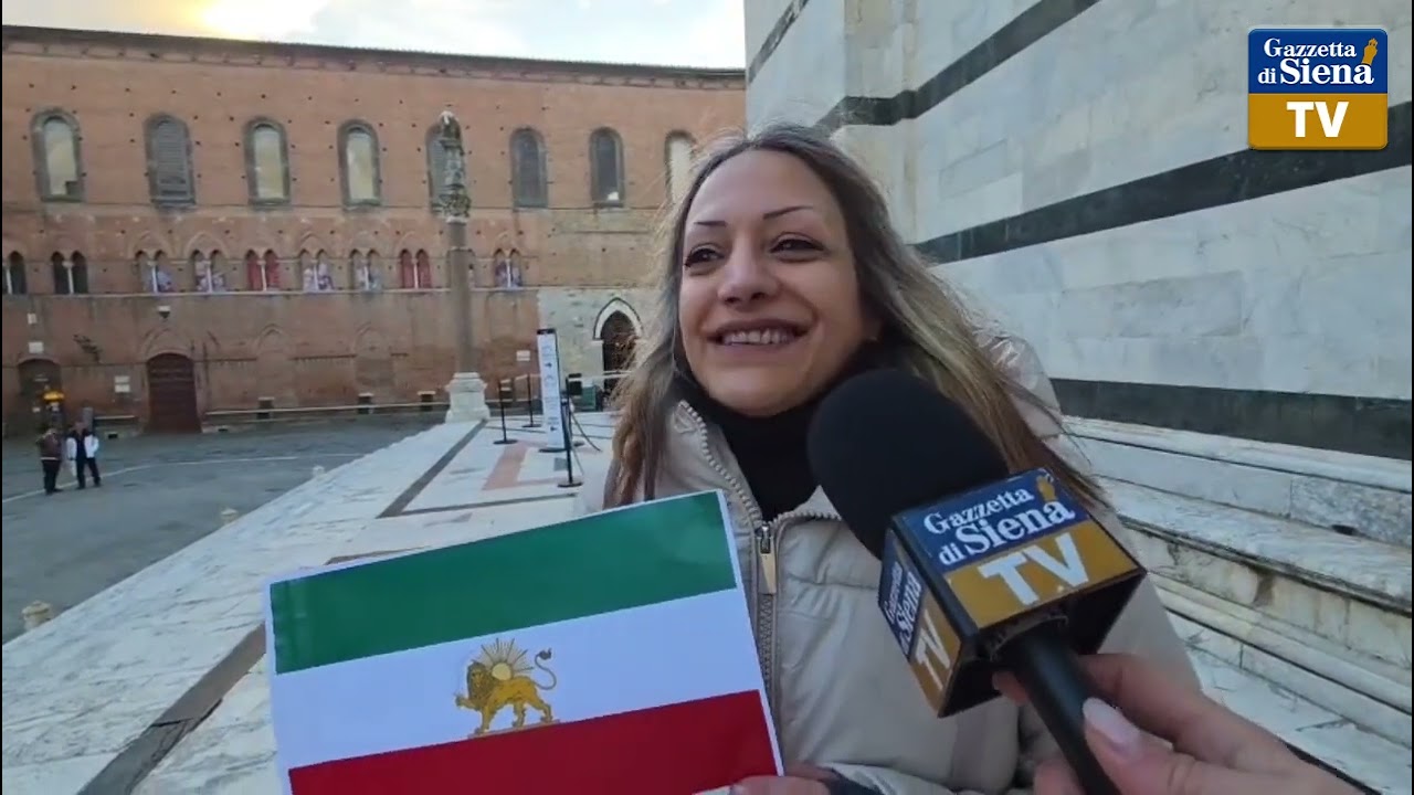 Manifestazione Iran a Siena