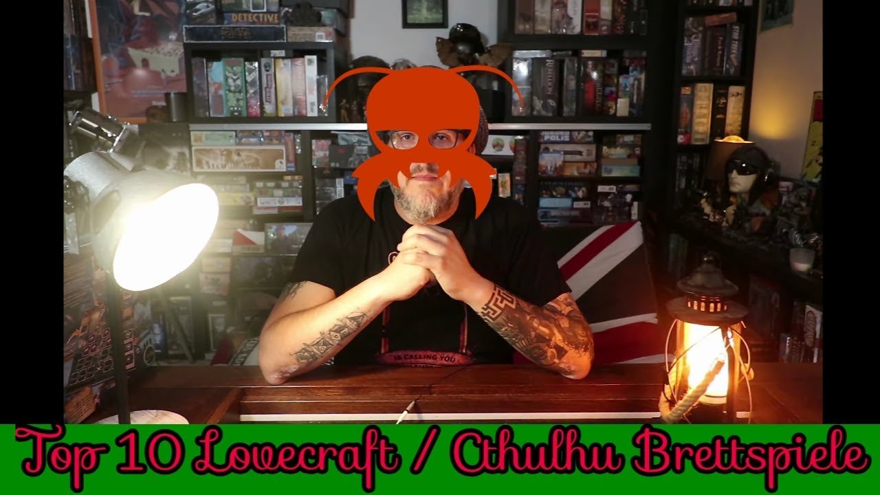 Aufgezählt #1: 10 Brettspiele mit Lovecraft / Cthulhu Thema
