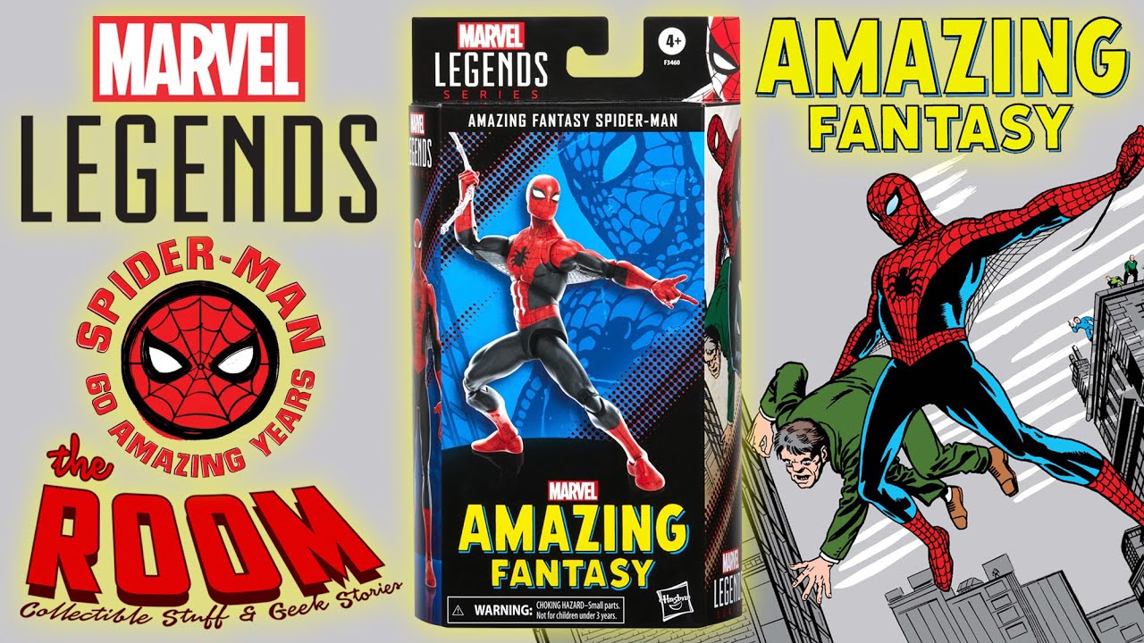 Marvel Legends: Человек-Паук (Первое Появление) | Обзор фигурки
