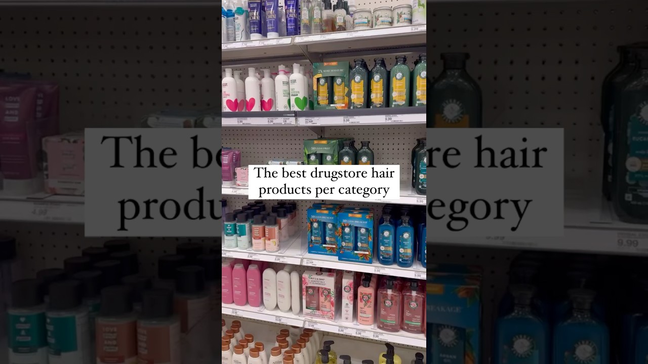 Best Drugstore Hair Products in Every Category