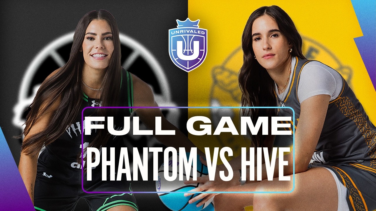 PHANTOM vs. HIVE | Live Game | Unrivaled Basketball