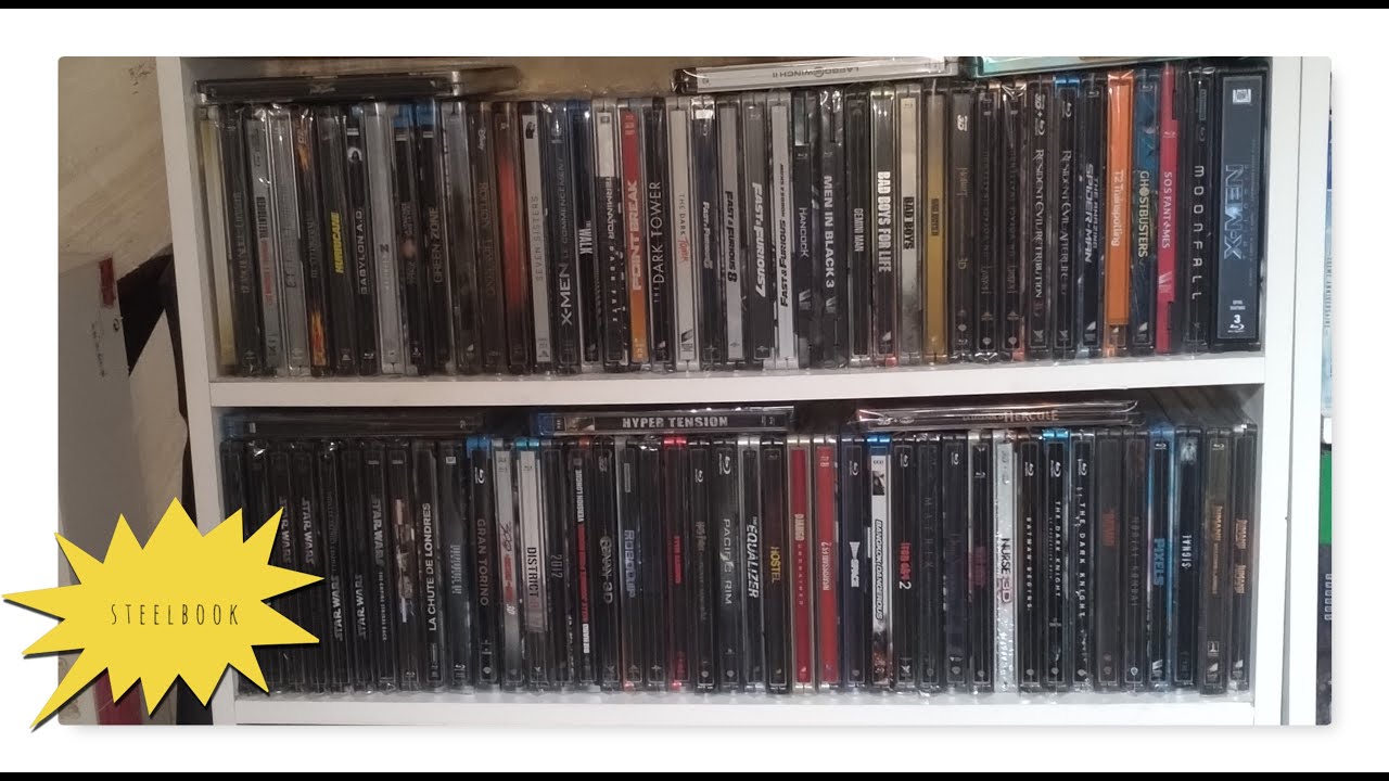 Achat:le plein de steelbook 😍😍😍