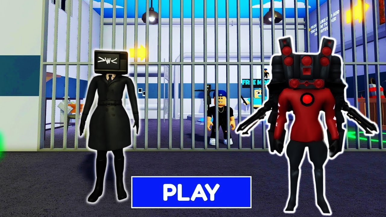 Roblox || NOVO ESCAPE SKIBIDI TOILET BARRY'S PRISON RUN
