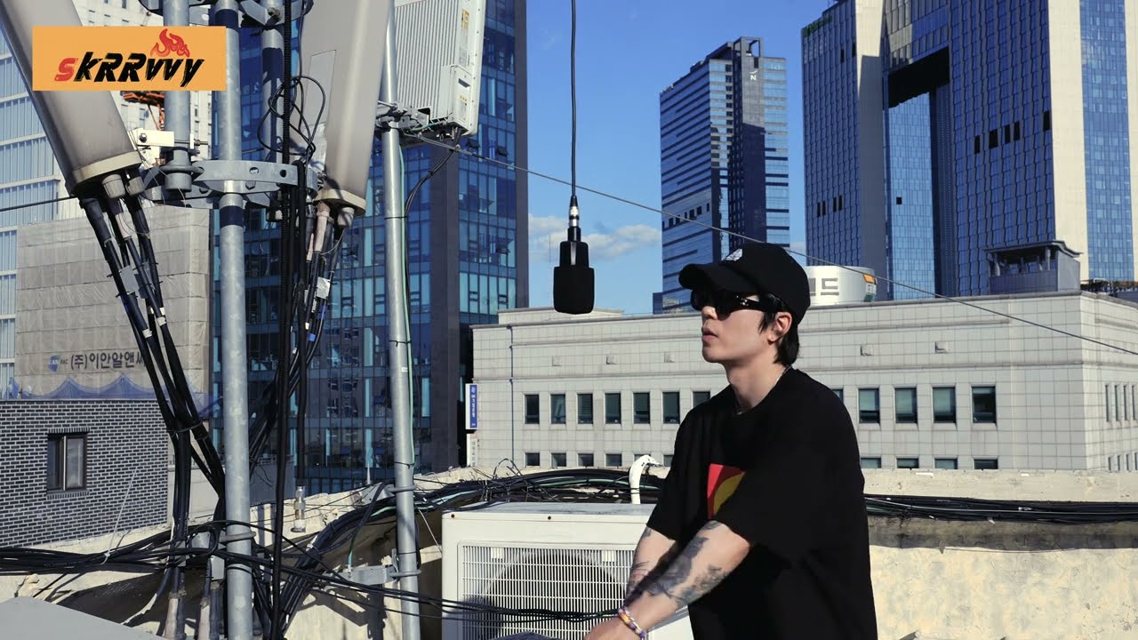 스클비 (skRRvvy) - 곱배기 | Rooftop Mic Performance 🇰🇷