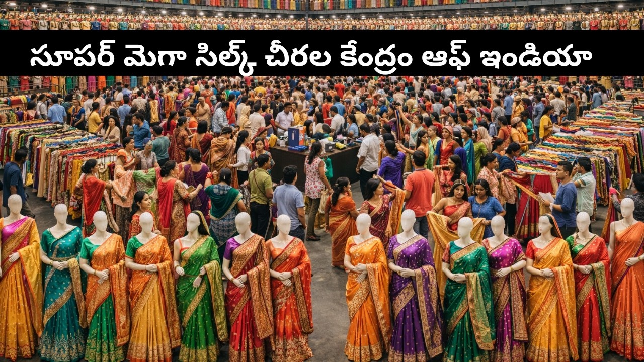 Super Mega Silk Saree Center of India | saree wholesale market surat | saree manufacturer