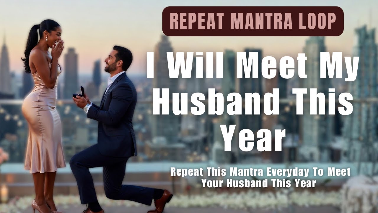 I Will Meet My Husband This Year Repeat Manifestation | 4-Song Manifestation Mantra Loop Afrobeats😜