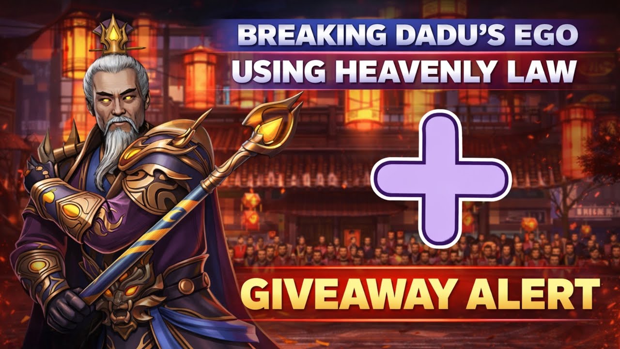 Trying heavenly law against this annoying fighter + GIVEAWAY ALERT 🎁