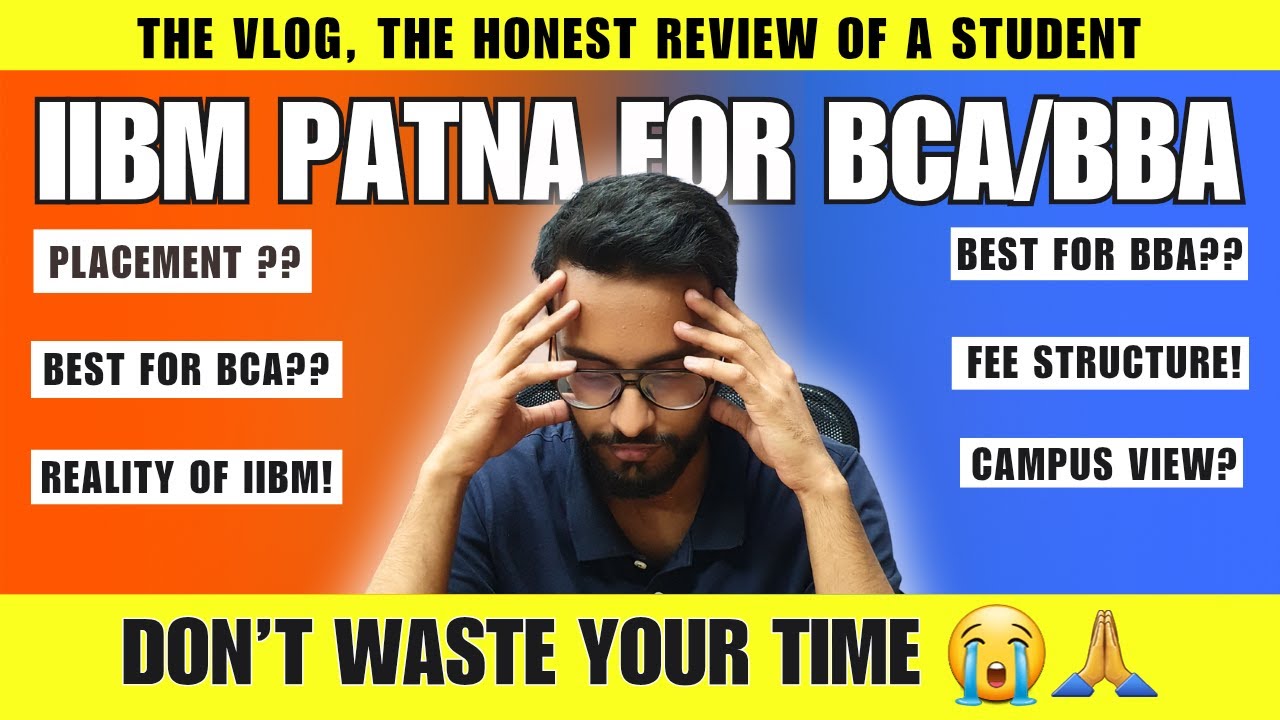 PLACEMENT Aur PADHAI Ne Hila Diya! IIBM Patna Vlog + Honest Review for BCA & BBA