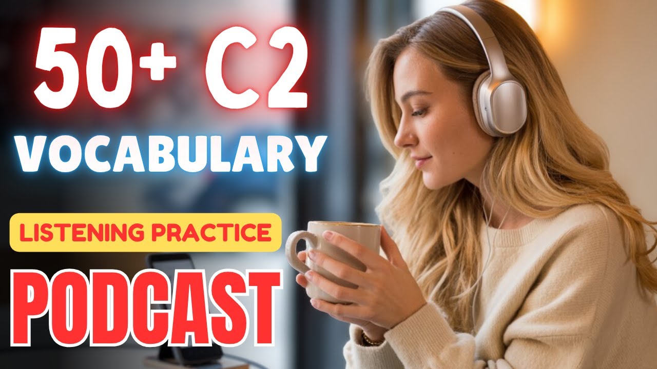 50+ C2 English Words in Context || Master Listening at an Advanced Level