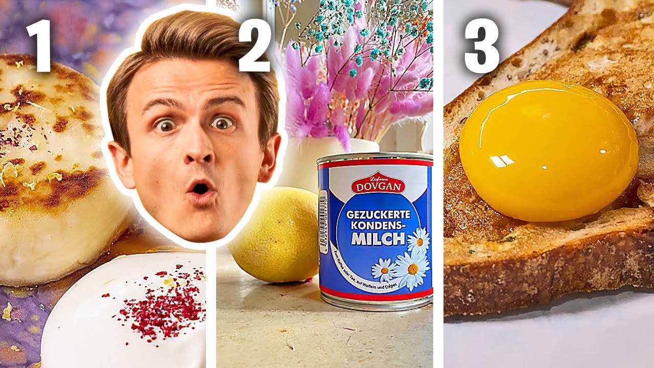 Diese 3 REZEPTE werden dein LEBEN verändern! 🤯👨‍🍳