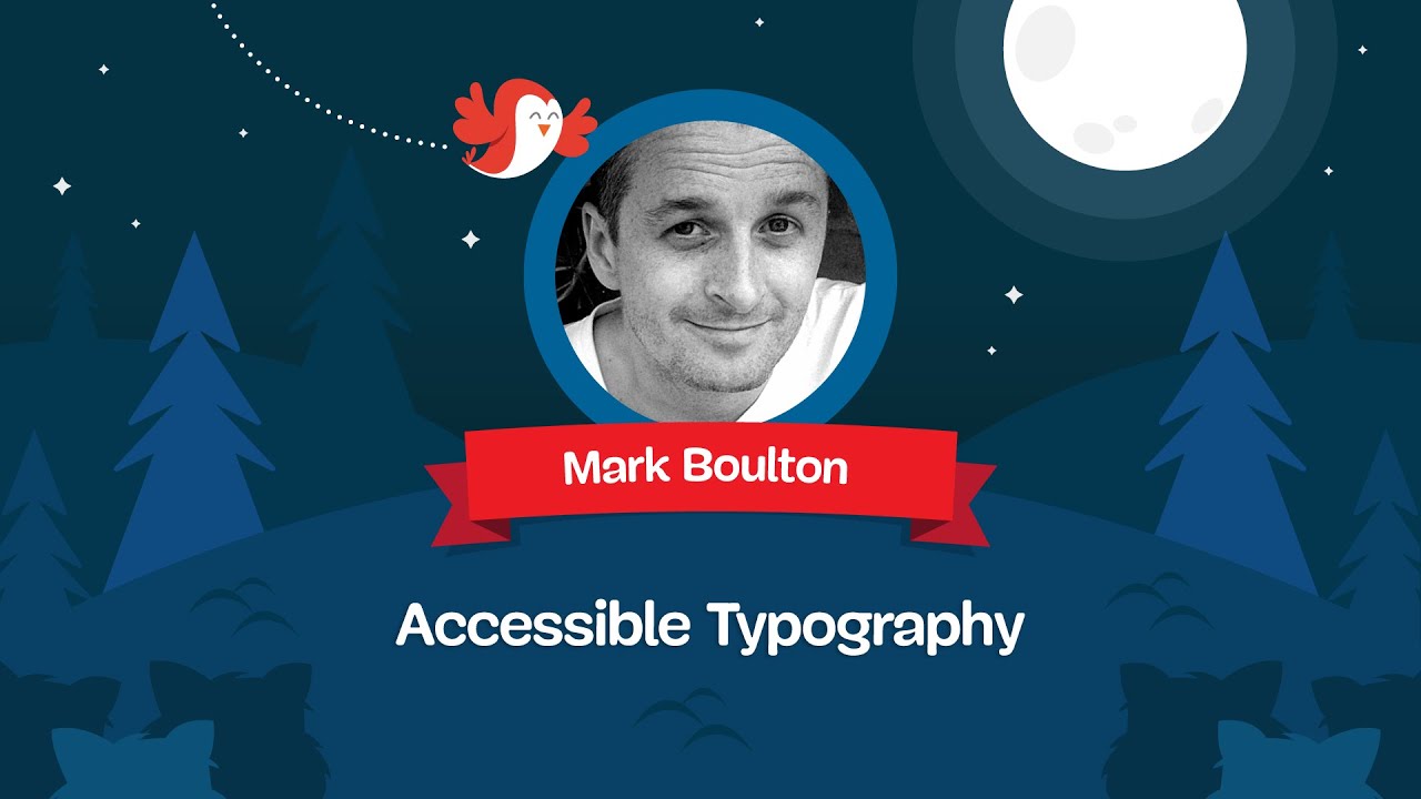 Accessible Typography with Mark Boulton At Smashing Meets May 2020