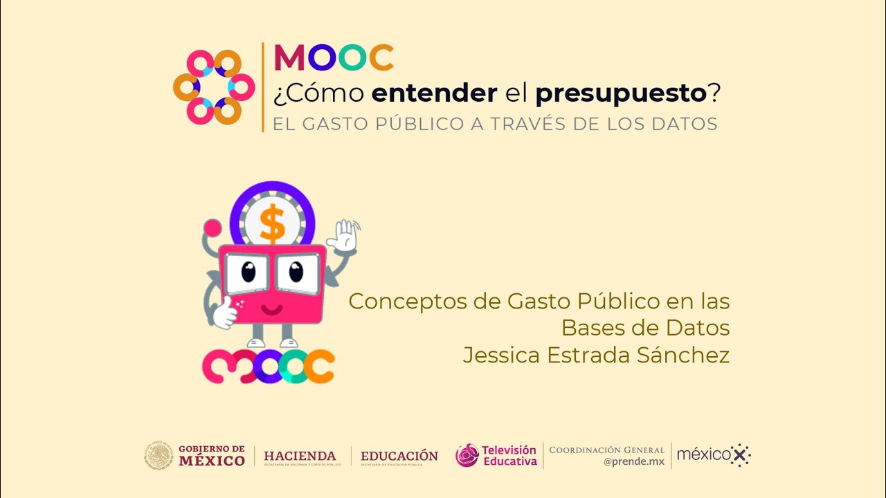 Conceptos de Gasto Público en las Bases de Datos