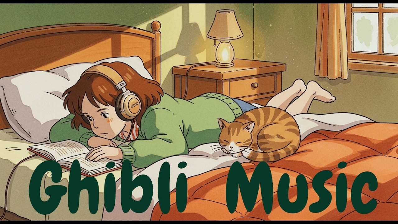Ghibli Vibes ☁️ Relaxing Orchestral Music for Study & Sleep | Studio Ghibli Inspired
