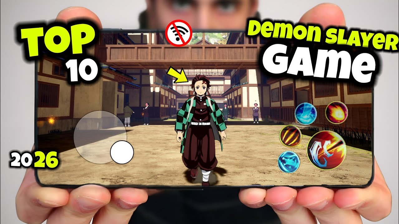 ТОП-10 лучших игр DEMON SLAYER 2025 года (для Android и iOS) | Лучшая игра серии KIMETSU NO YAIBA