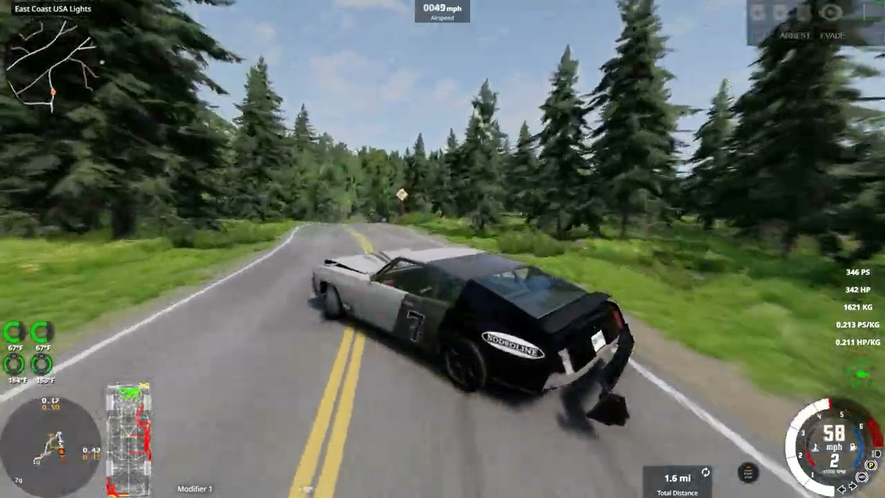 Drifting until it's dead | BeamNG