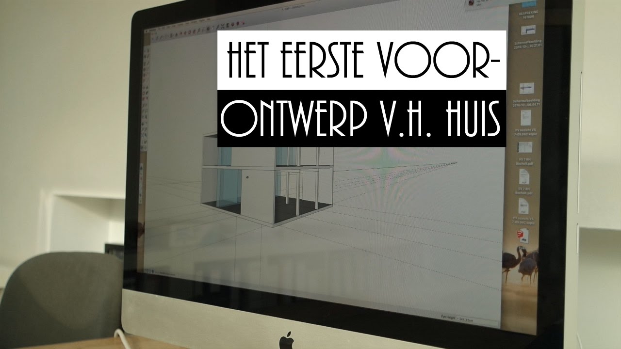 Het eerste voorontwerp van ons huis| Dagvlog #26 ~Sparklesofmakeup