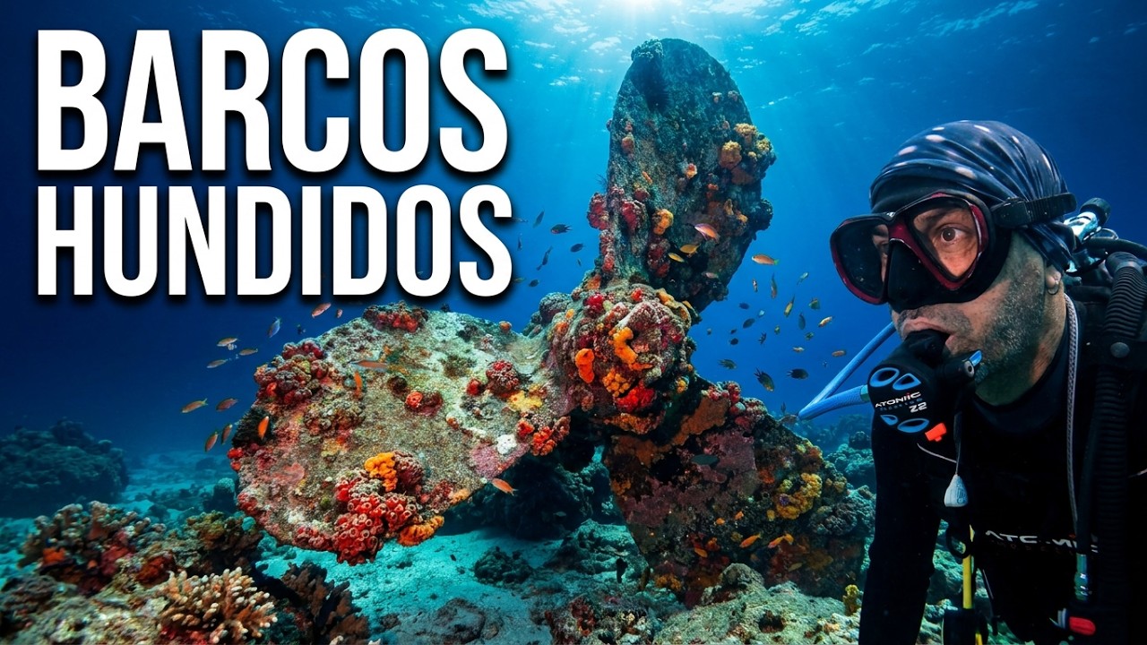 Naufragios del Golfo de California: Misterio, Tiburones y Corales 🐟🦈
