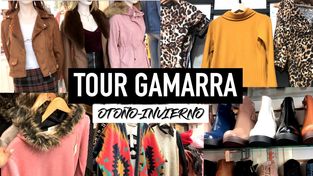 TOUR GAMARRA OTOÑO-INVIERNO: CHOMPAS, CASACAS, BOTAS LARGAS Y MÁS!