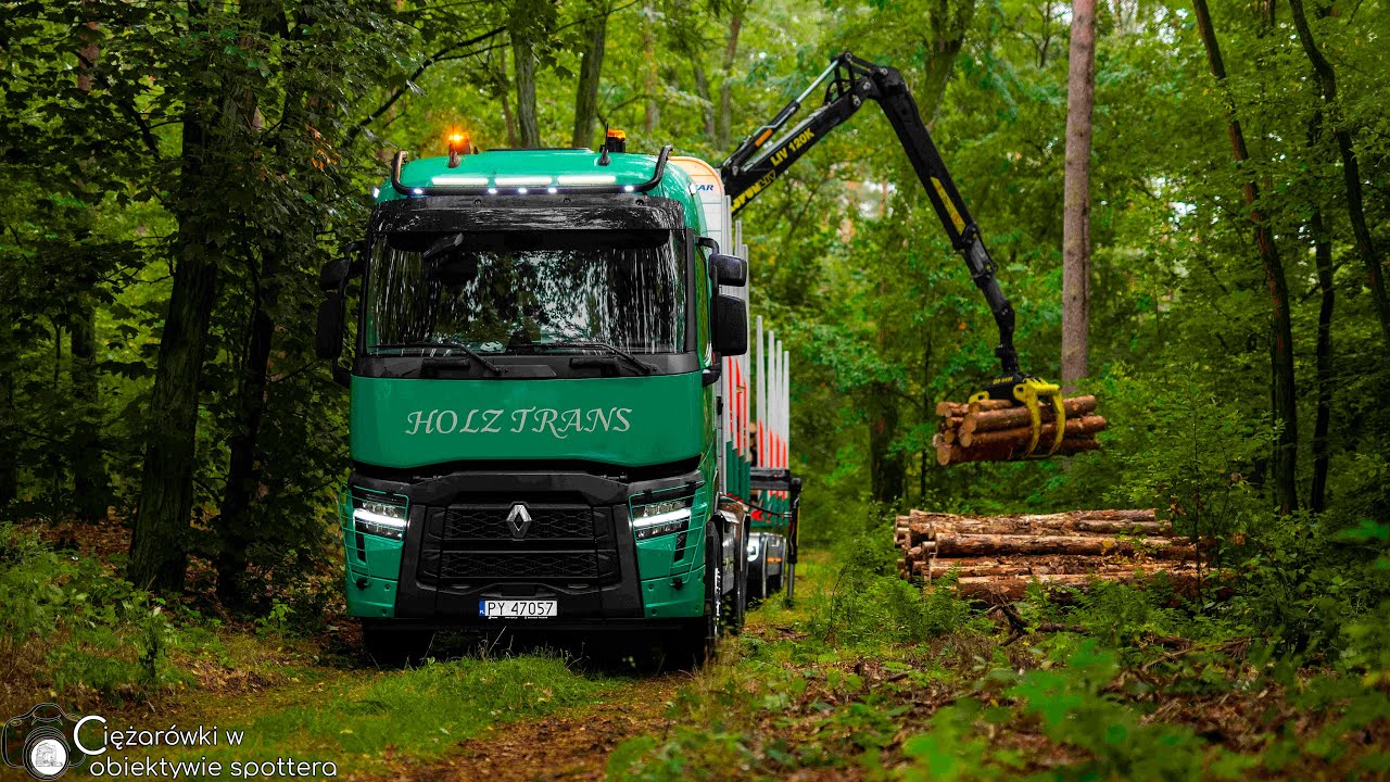 Renault Trucks C520 HOLZTRANS - Renault Trucks Polska [4K]