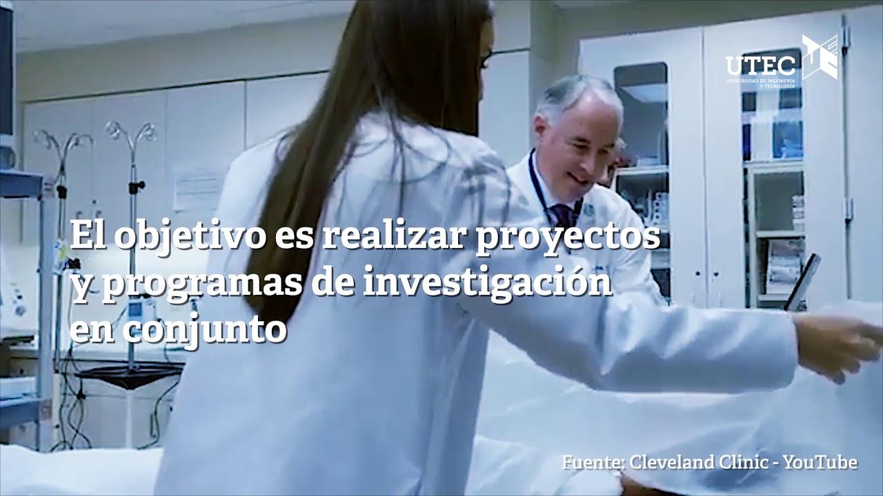 UTEC & Cleveland Clinic impulsan la investigación en Bioingeniería