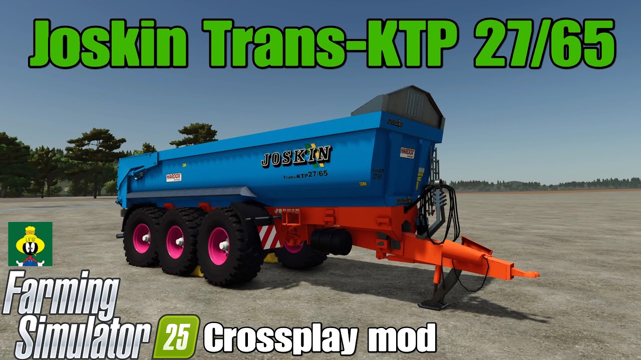 Кроссплейный мод Joskin Trans-KTP 27/65 / FS25