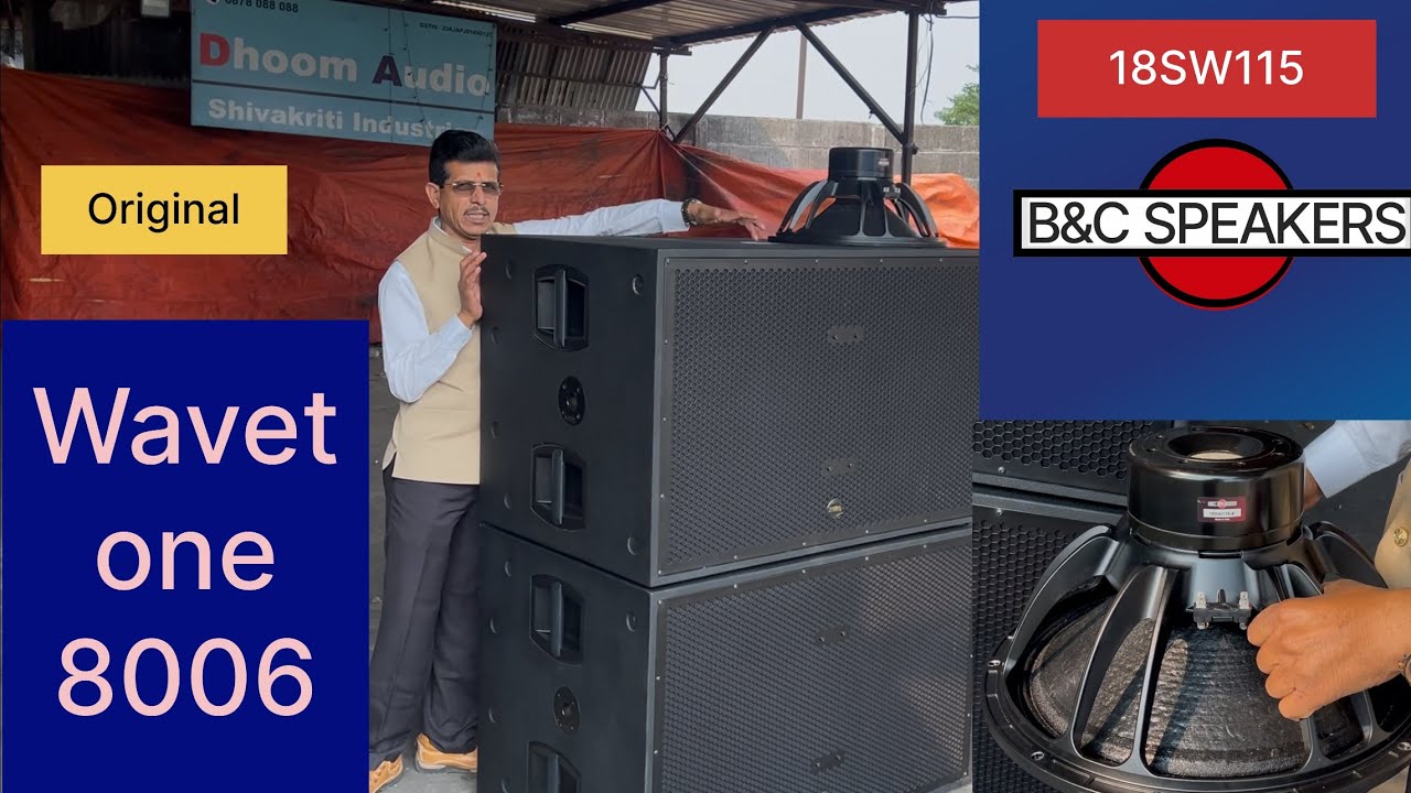 कौन लेगा  Original ? 8006 with B&C Speaker के साथ 