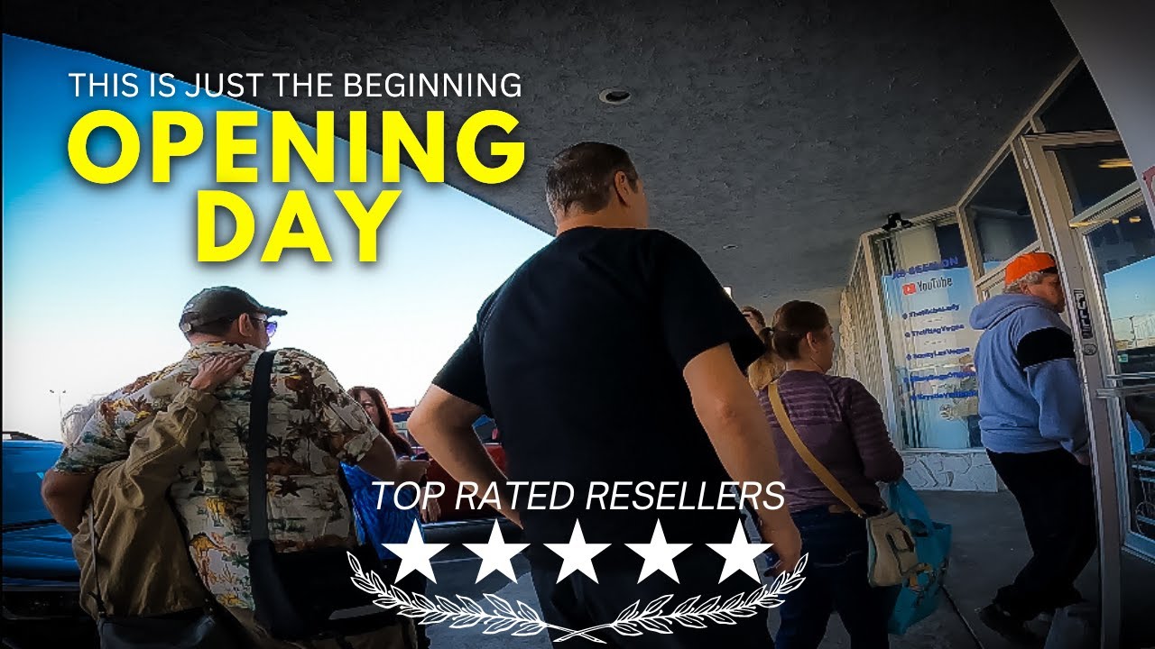 Historic Moment For A Group of Reselling Content Creators Opening Day #realitytv #vlogmas