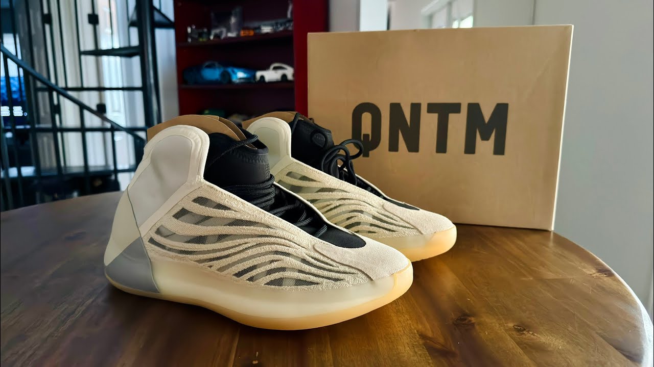 Yeezy QNTM Mist Slate US Size 12.5 Unboxing, Sizing, Comfort, and Design