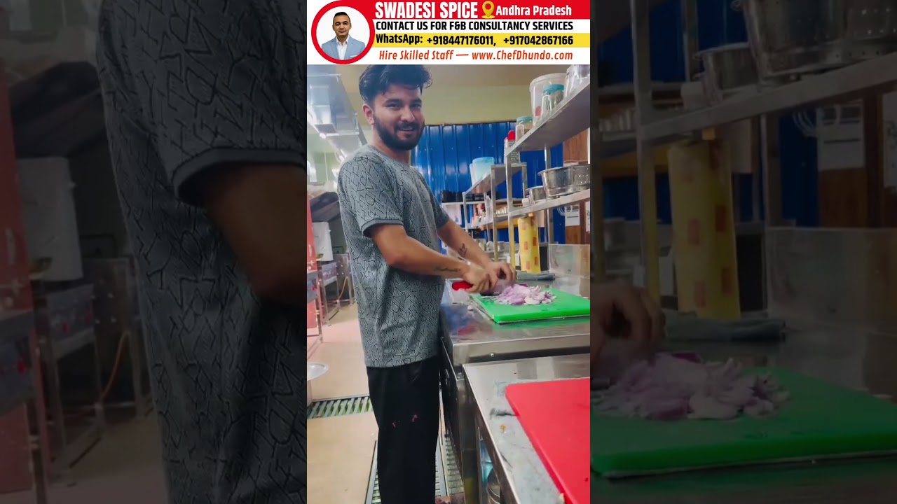 Viral Chopping Trend in Restaurant Kitchen | #chef #foodtrend #shorts