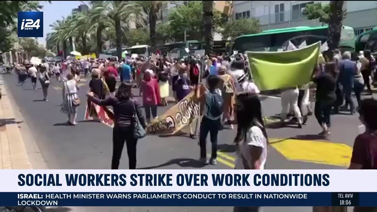 Israel's Social Workers Strike Over Working Conditions