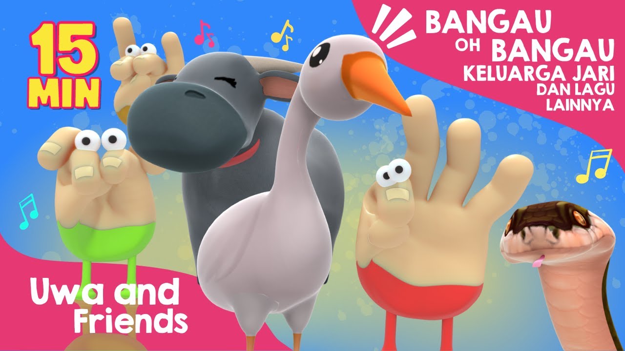 Bangau Oh Bangau, Keluarga Jari, dan lagu lainnya - 15 Menit Lagu Anak Indonesia