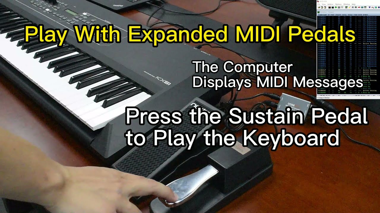 【DOREMiDi】MIDI Expression Pedal and Switch Pedal Converter(MPC-10)