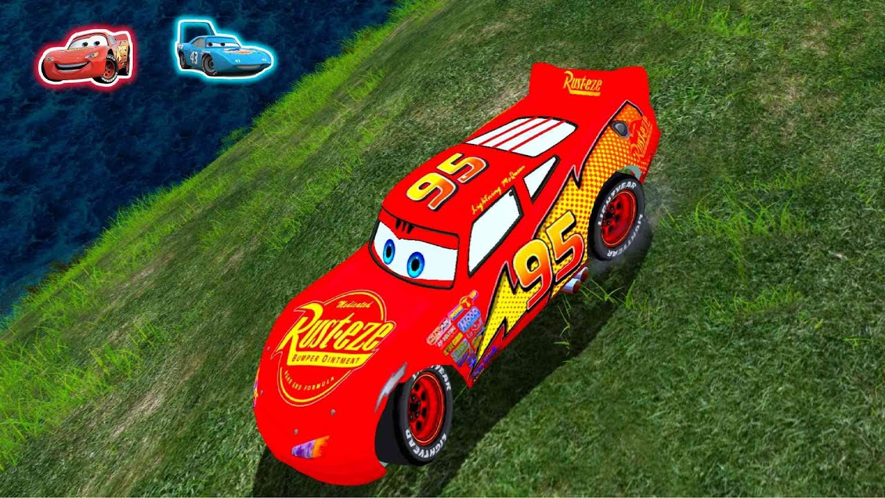 Lightning McQueen vs King Dinoco vs Tow Mater vs Tayo vs Thomas and Friends vs DOWN OF DEATH