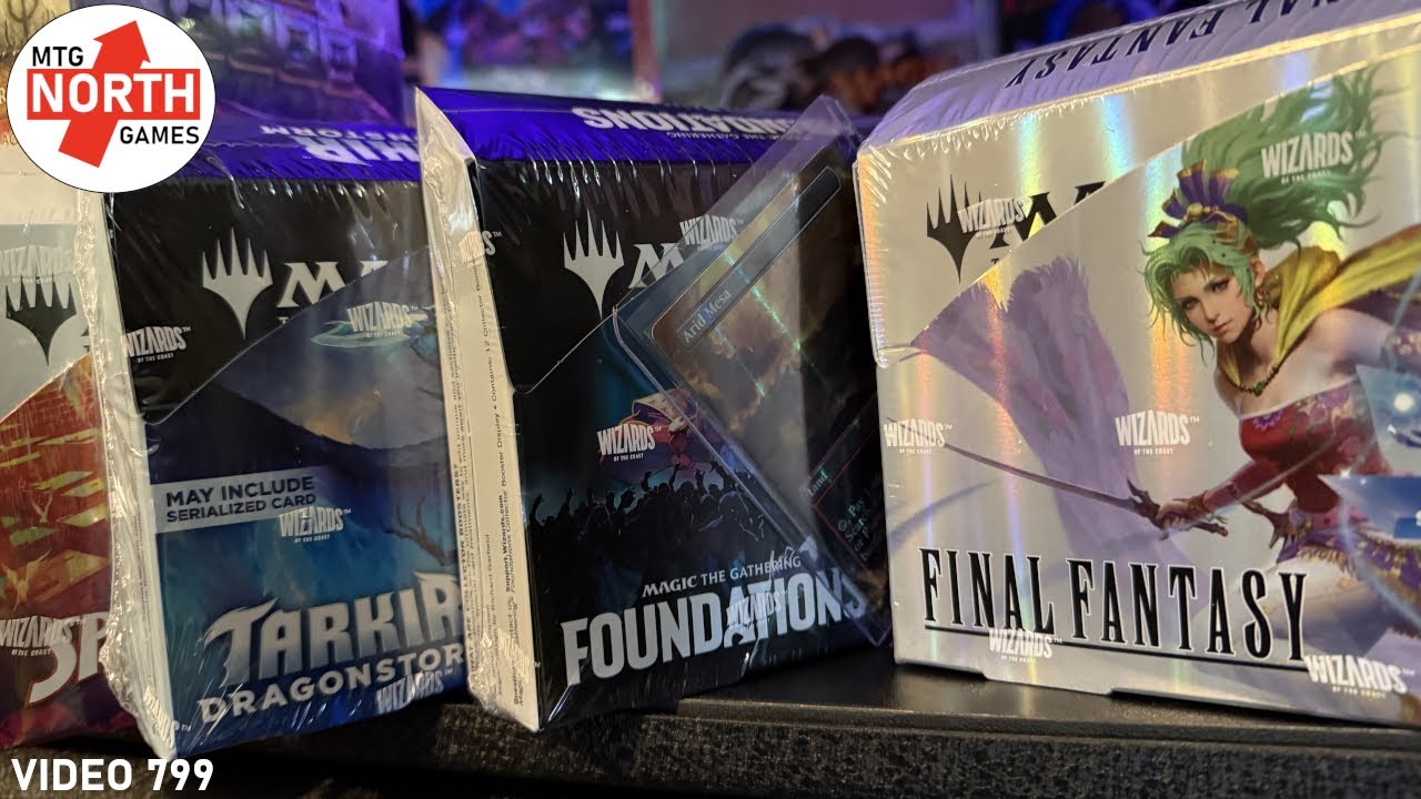Коллекционная коробка «Хаос!»: Final Fantasy, Foundations, Dragonstorm и Spider-Man Face Off