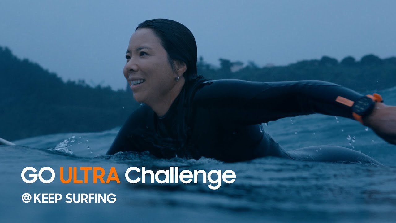 [갤럭시 워치 울트라] Go Ultra Challenge &ndash; 서핑편 | 삼성전자