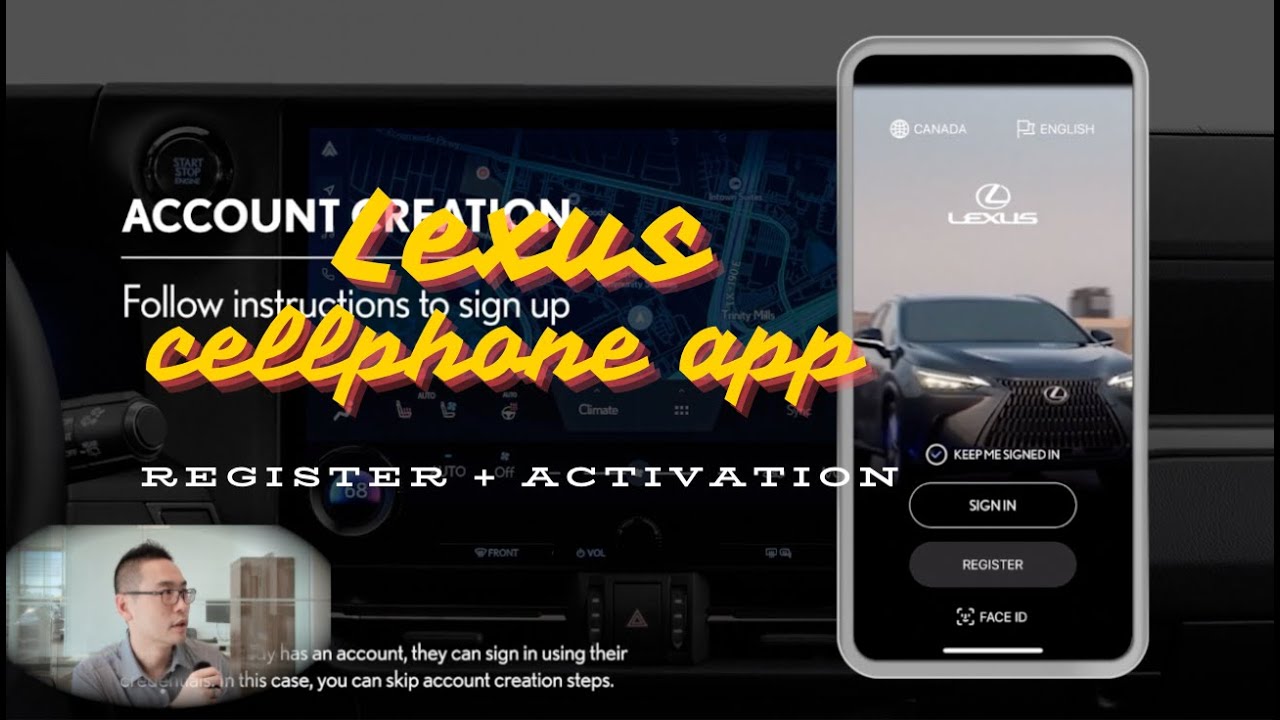 How to pair your phone with latest Lexus remote start Application