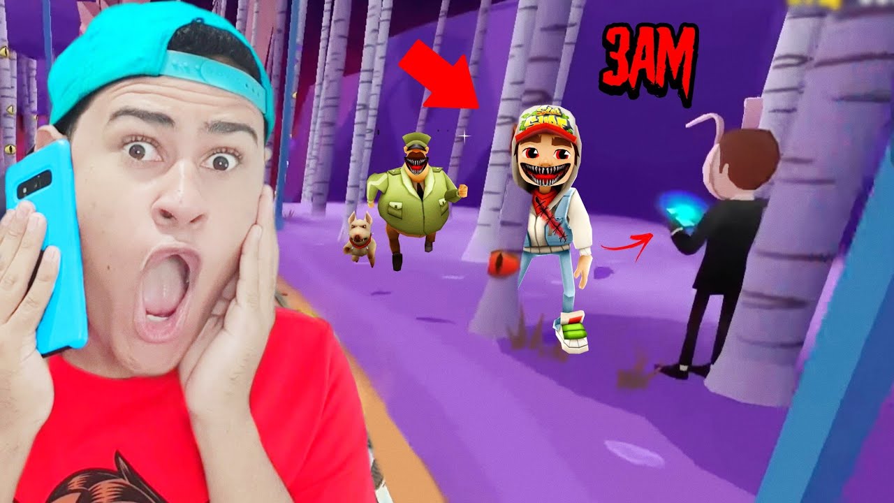 Encontrei o FRANK SECRETO no SUBWAY SURFERS as 3AM (Parte 2)