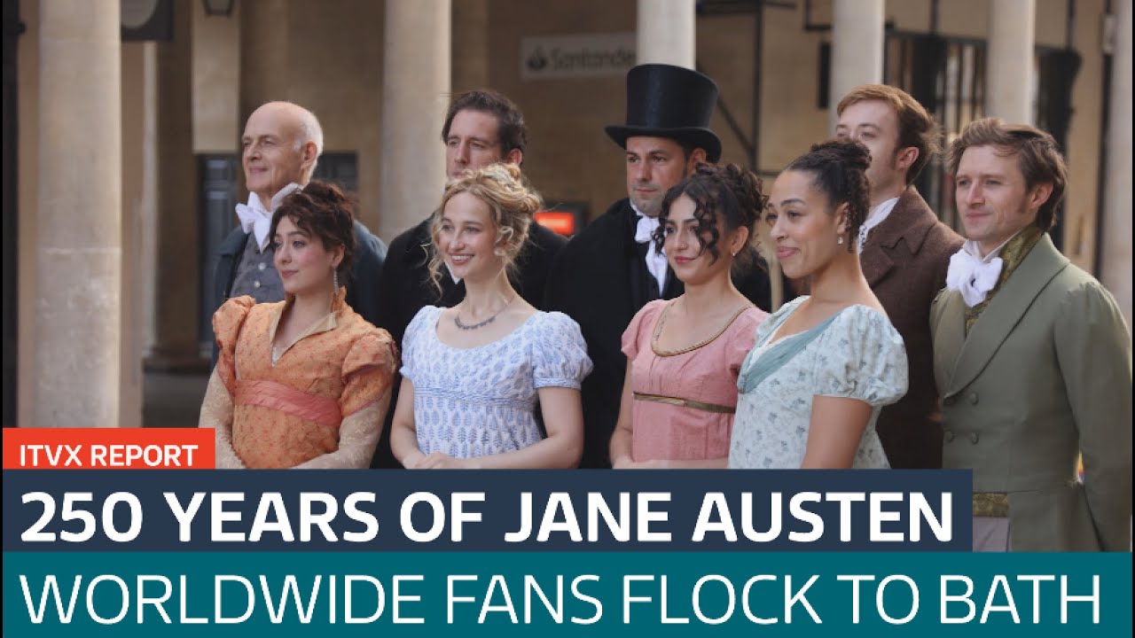 Jane Austen festival: Bath recreates author's world to mark 250th anniversary