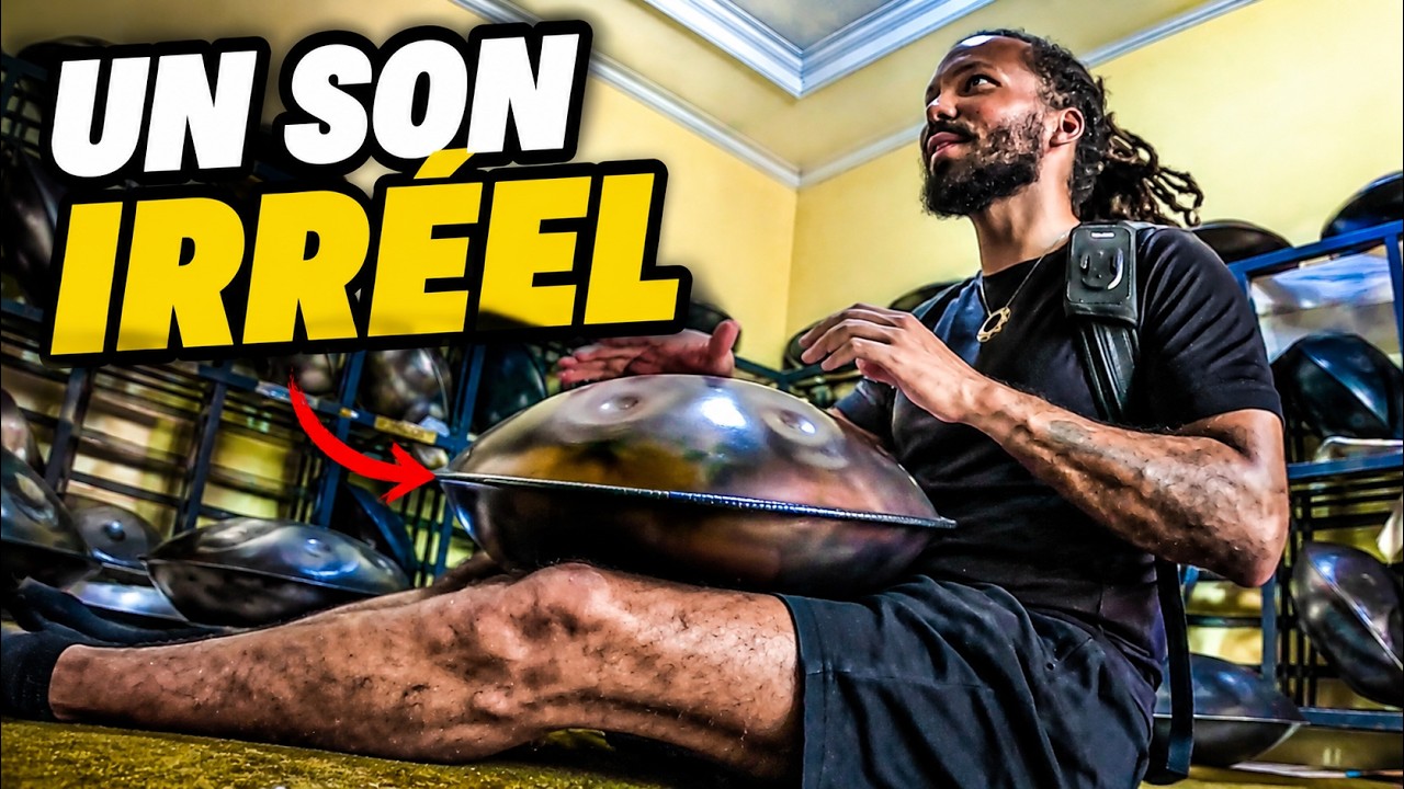 Je rencontre un fabriquant de Handpan à Bali, Bangli 🇮🇩