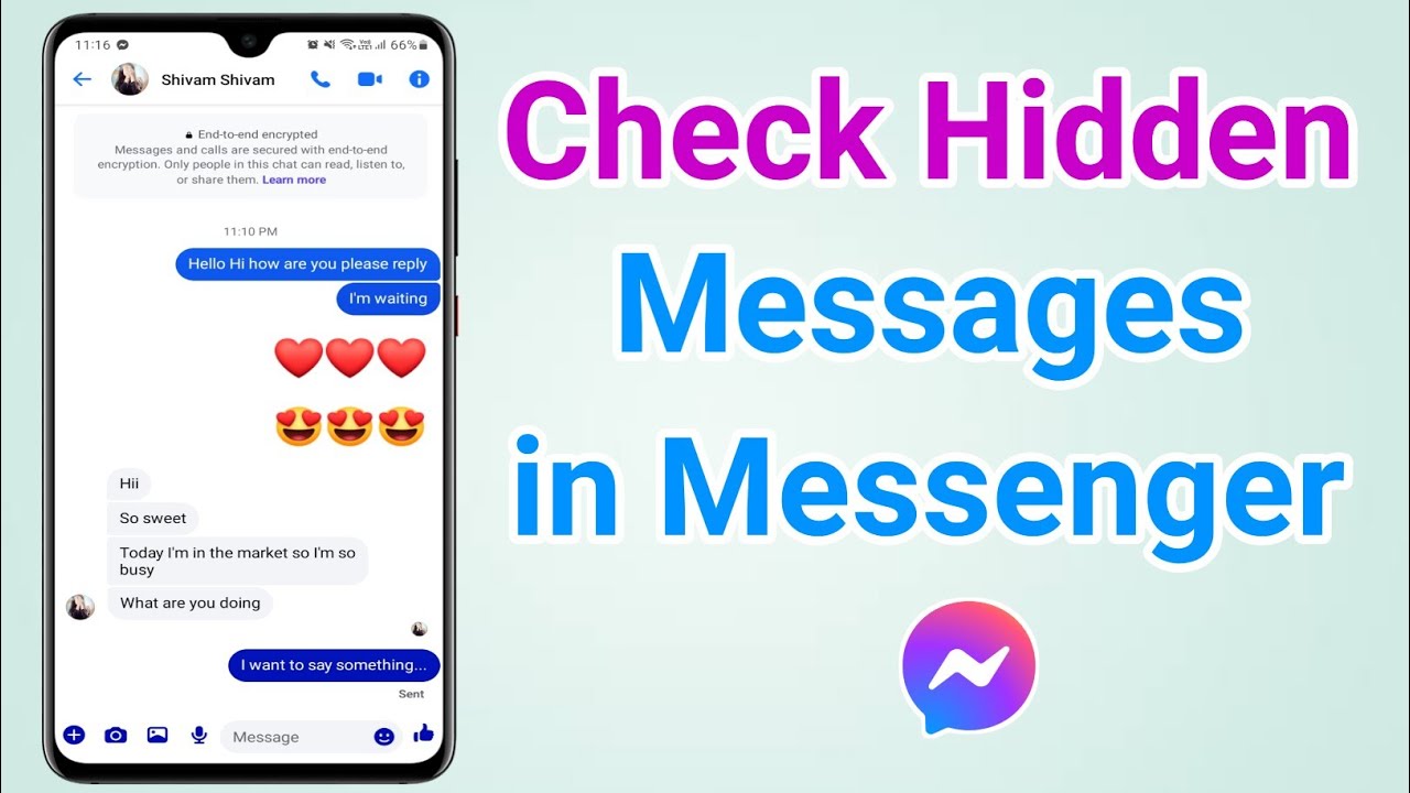 How to see hidden messages on messenger | Messenger per hidden message kaise dekhen