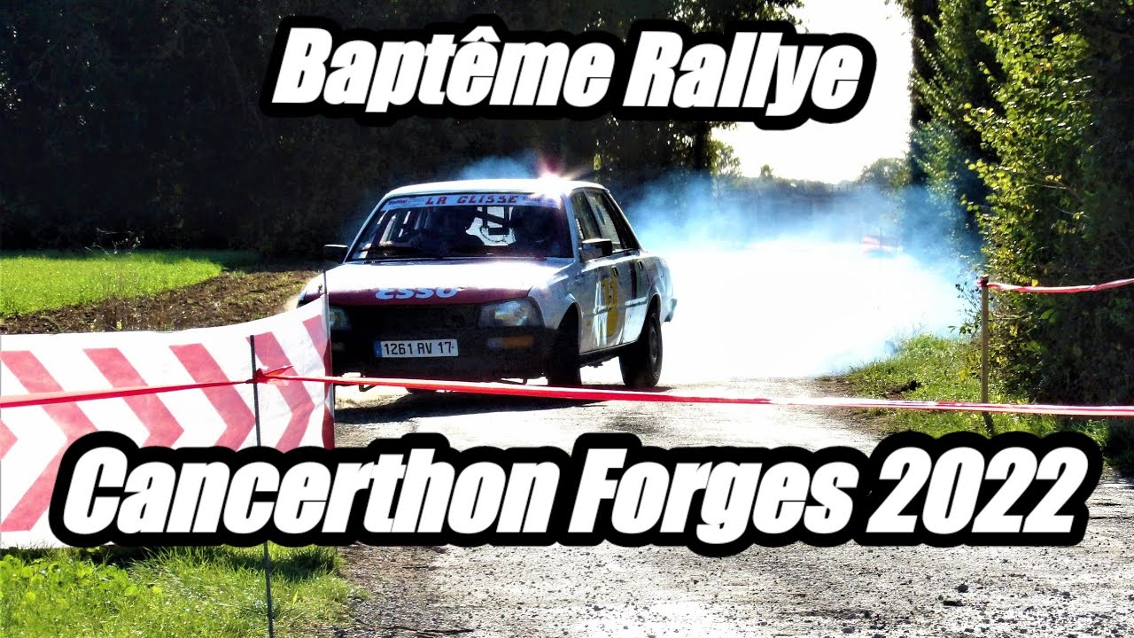 Baptême Rallye Forges 2022