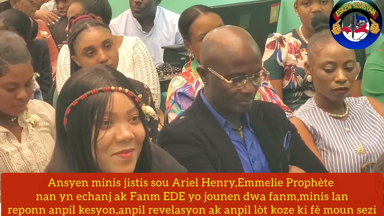 Koze yo anpil nn video sa ant Emmeloe Prophète ak fanm EDE yo nn okazyn jounen dwa fanm yo