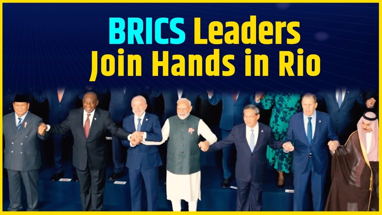 BRICS Summit 2025 in Rio | Leaders Join Hands Amid Global Tensions & U.S. Pressure